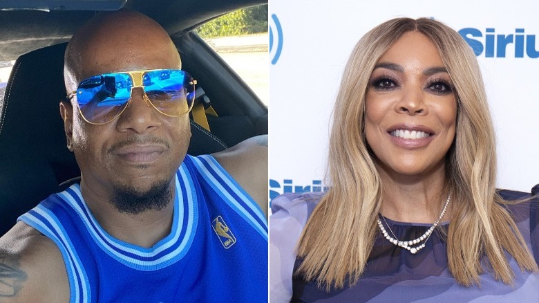 Kevin Hunter and Wendy Williams, both smiling