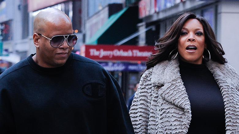 Kevin Hunter and Wendy Williams on the street