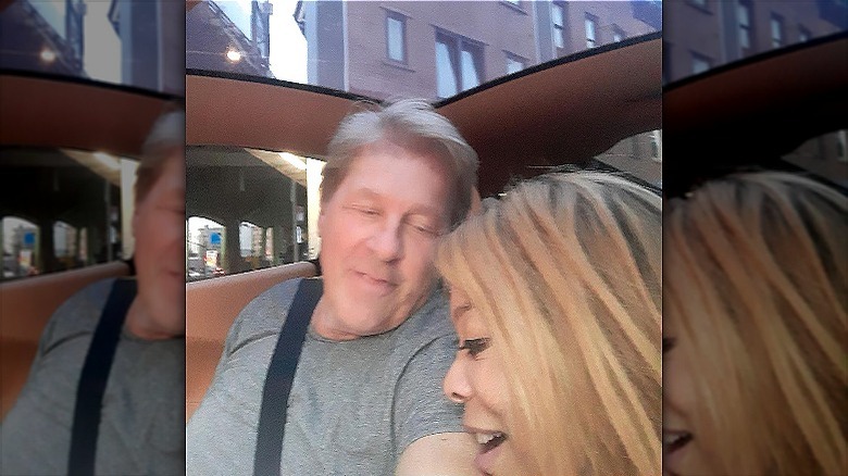 Wendy Williams and her boyfriend in a car