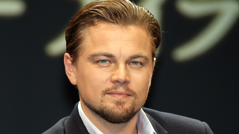 Leonardo DiCaprio looking forward