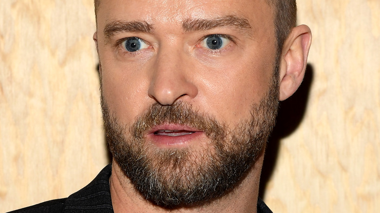 Justin Timberlake looks shocked