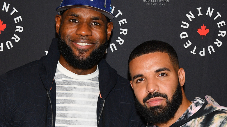 LeBron James and Drake