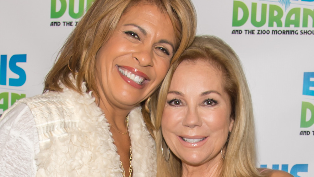 Hoda Kotb and Kathie Lee Gifford at a Z100 event