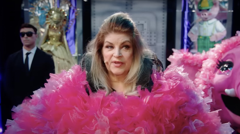 Kirstie Alley on "The Masked Singer" 