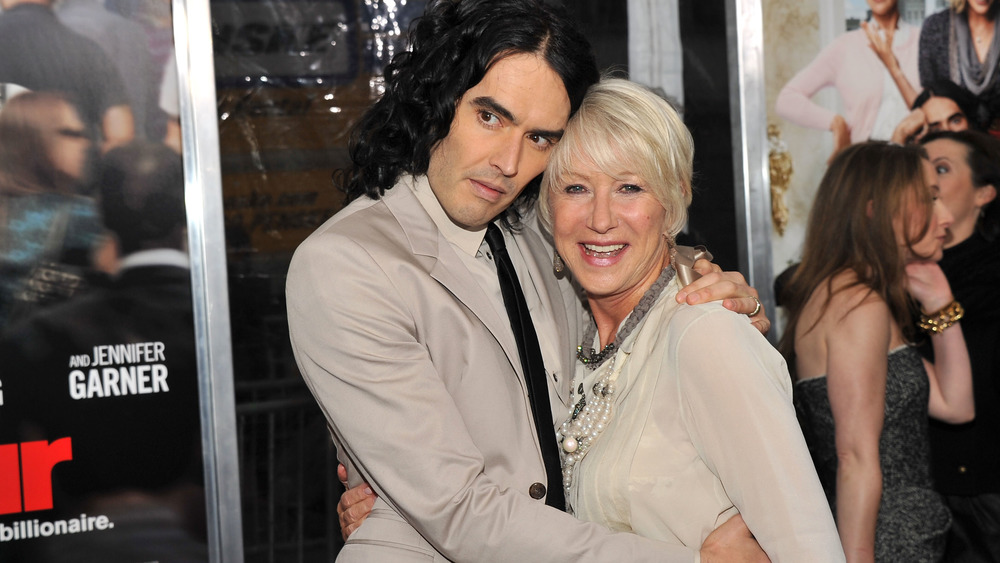 Helen Mirren and Russell Brand