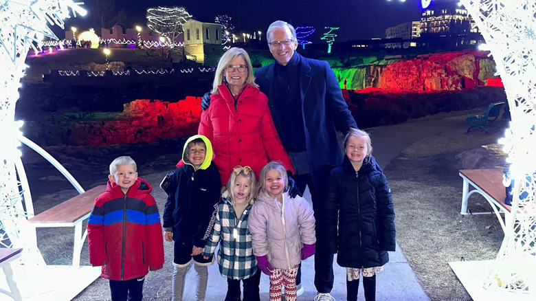 John Thune family Christmas photo