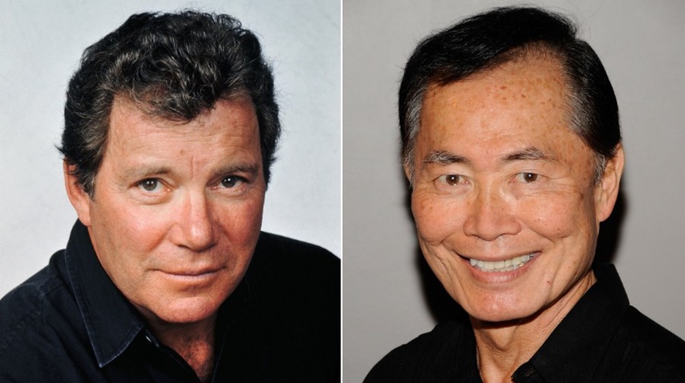 William Shatner young and George Takei young