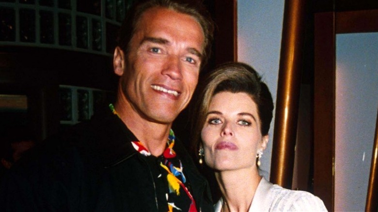 Arnold Schwarzenegger and Maria Shriver in the 1990s