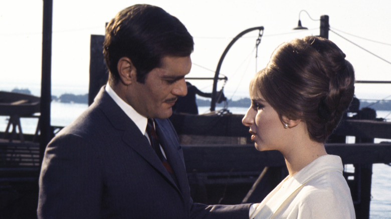 Omar Sharif and Barbra Streisand in Funny Girl