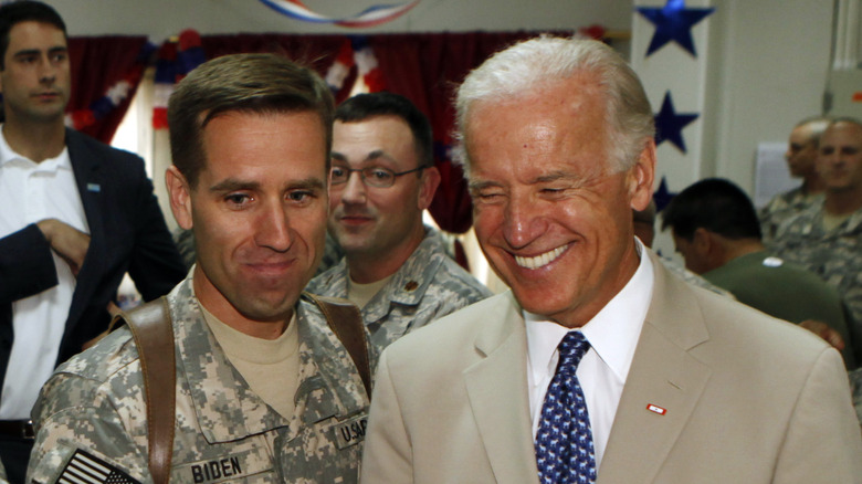 Joe and Beau Biden