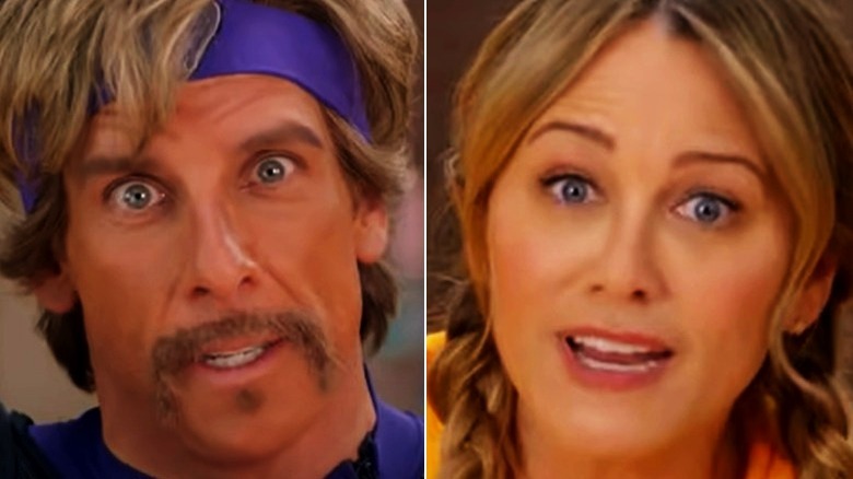 Christine Taylor and Ben Stiller Dodgeball reunion