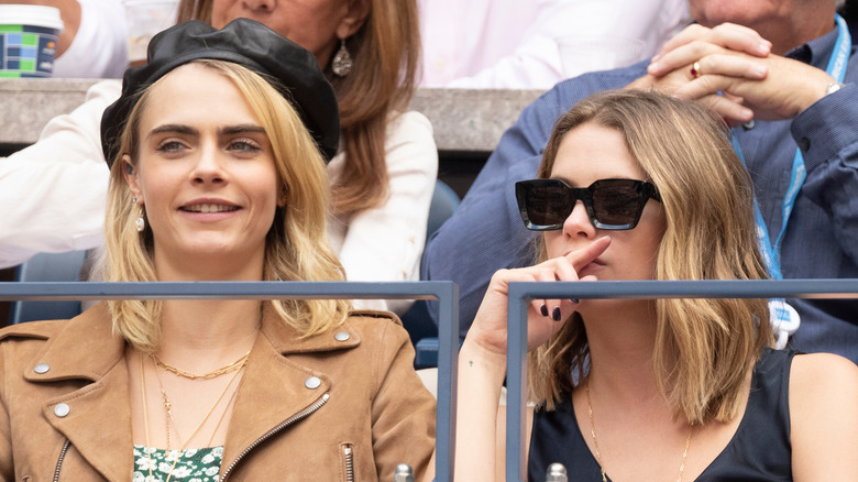 Cara Delevingne and Ashley Benson together