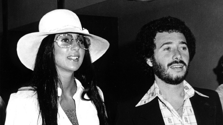 Cher and David Geffen in 1973