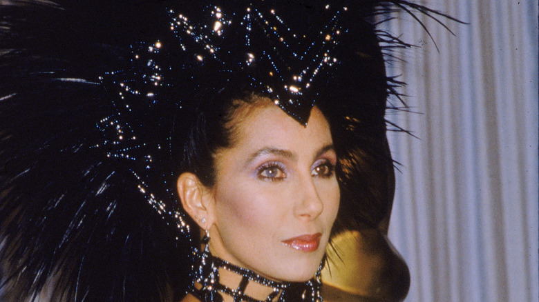 Cher at the 1986 Oscars