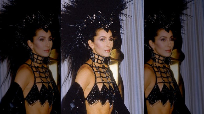 Cher at the 1986 Oscars