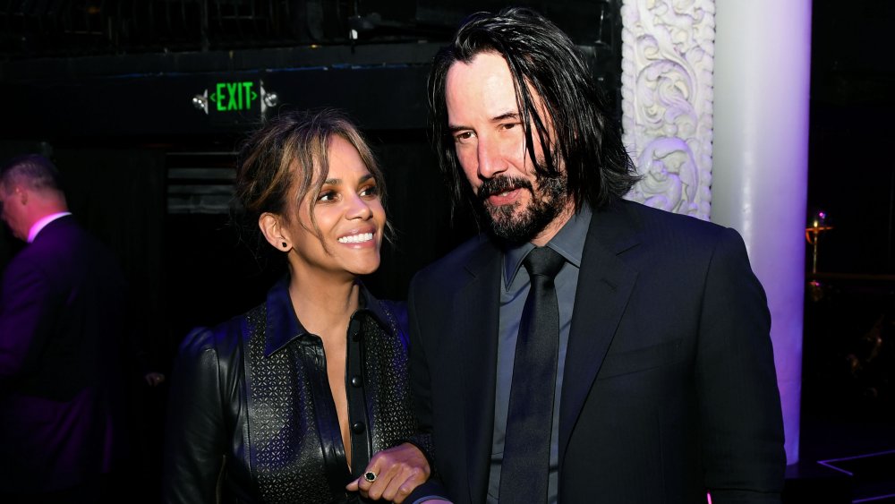 Halle Berry and Keanu Reeves