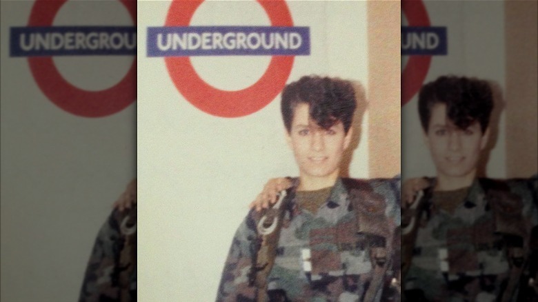 Connie Kline in London Underground