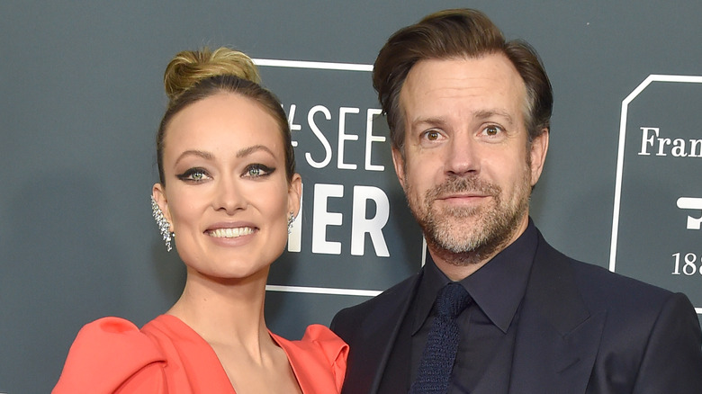 Jason Sudeikis and Olivia Wilde at event