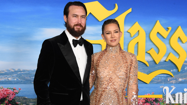 Danny Fujikawa and Kate Hudson at 'Glass Onion: A Knives Out Mystery' in 2022