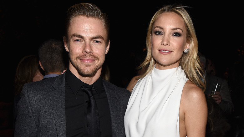 Derek Hough and Kate Hudson at the "Love In For Kids" benefit in 2014