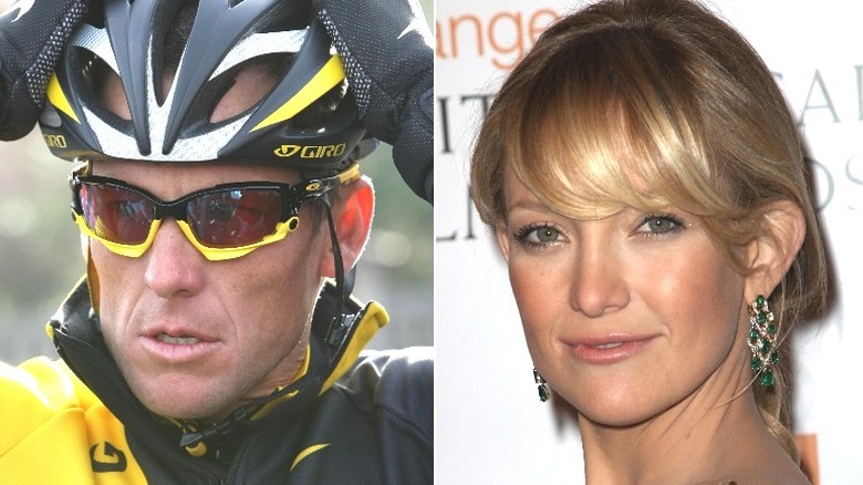 Lance Armstrong training camp 2008, Kate Hudson London 2008