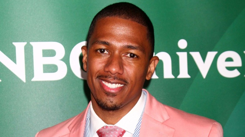 Nick Cannon smiling