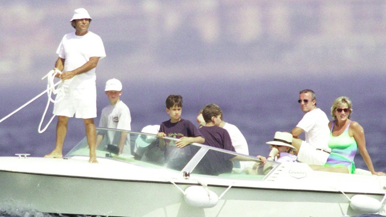 Princess Diana Dodi Fayed speedboat
