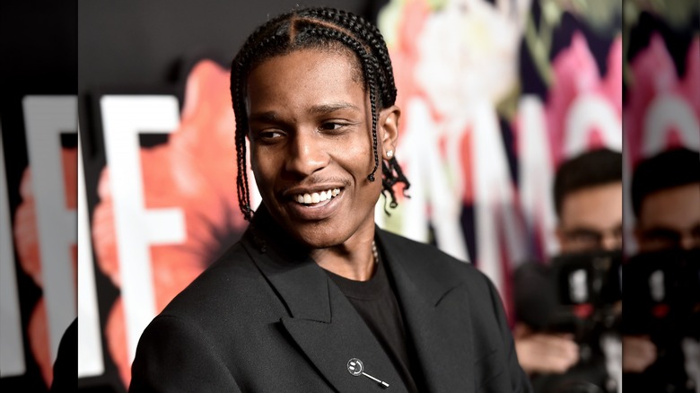 A$AP Rocky smiling