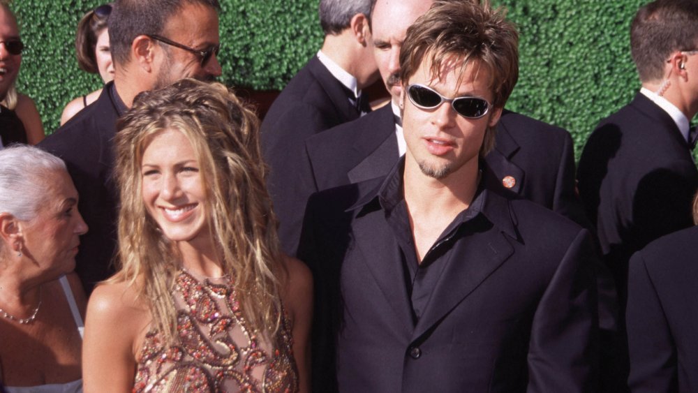 Jennifer Aniston and Brad Pitt's couple debut at the 1999 Emmy Awards