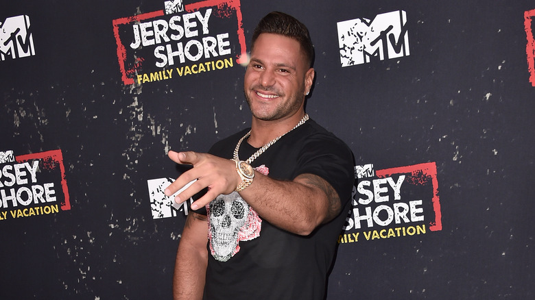 Ronnie Ortiz-Magro at a Jersey Shore event