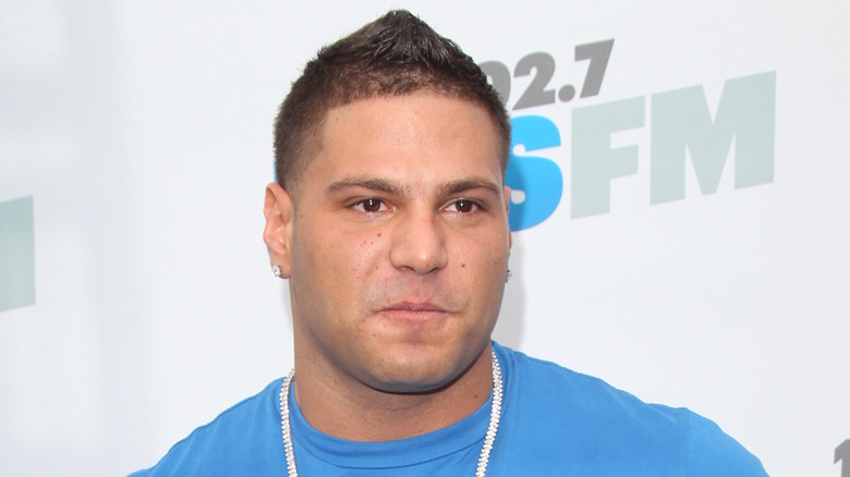 Ronnie Ortiz-Magro on a 2012 red carpet