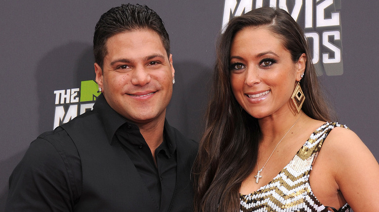 Ronnie Ortiz-Magro and Sammi Giancola smiling in 2013