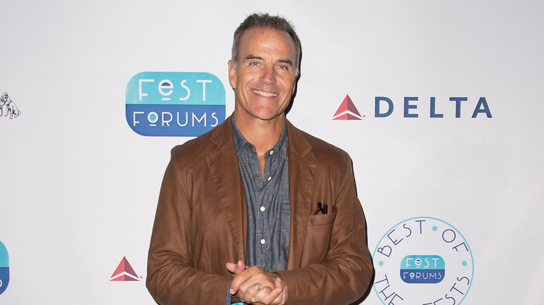 Richard Burgi on the red carpet