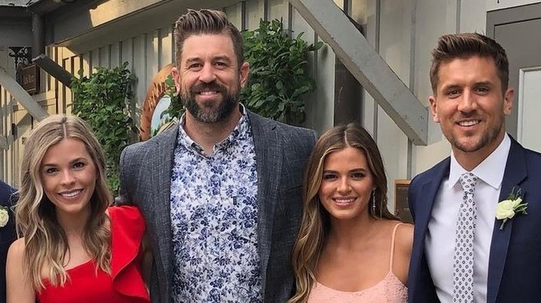 Luke and Aimee Rodgers with Jordan Rodgers and JoJo Fletcher