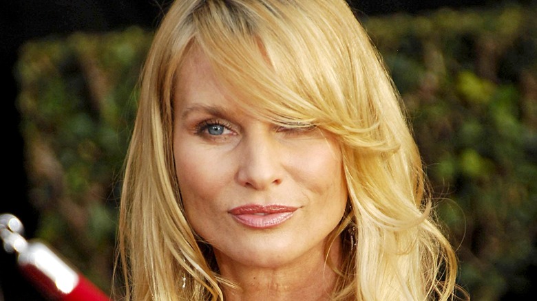 Nicolette Sheridan smirking 