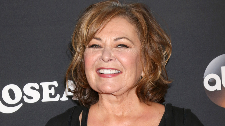 Roseanne Barr smiling 