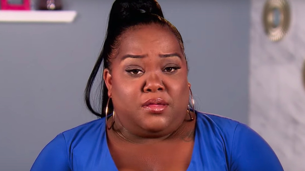 Minnie Ross in a confessional from Little Women: Atlanta