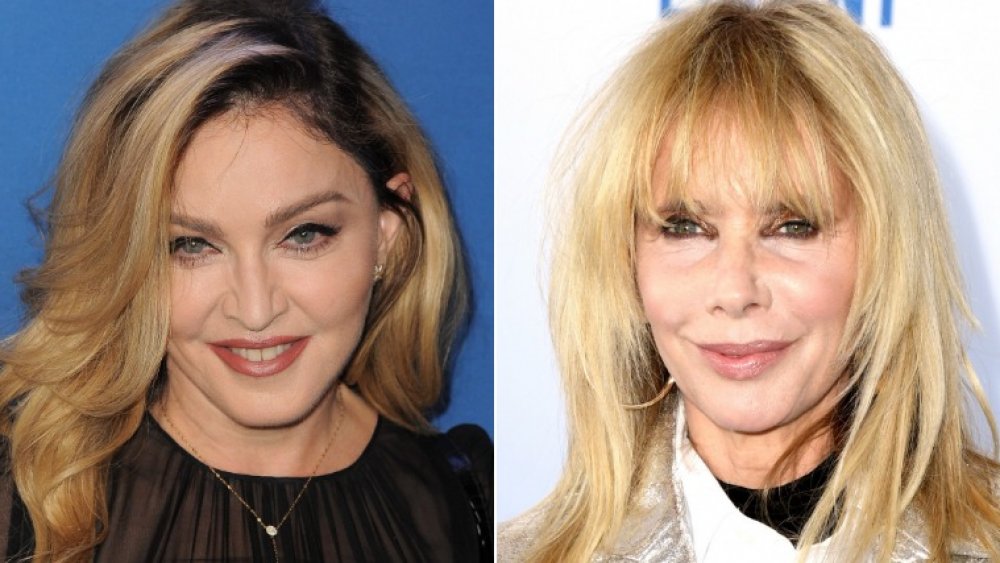 Madonna and Rosanna Arquette 