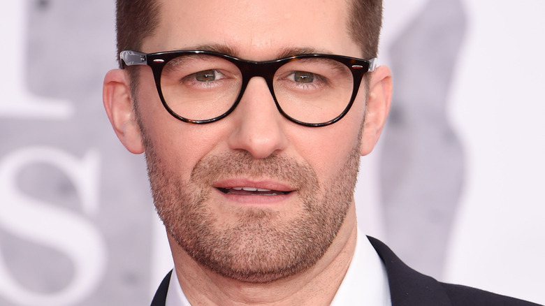 Matthew Morrison on red carpet