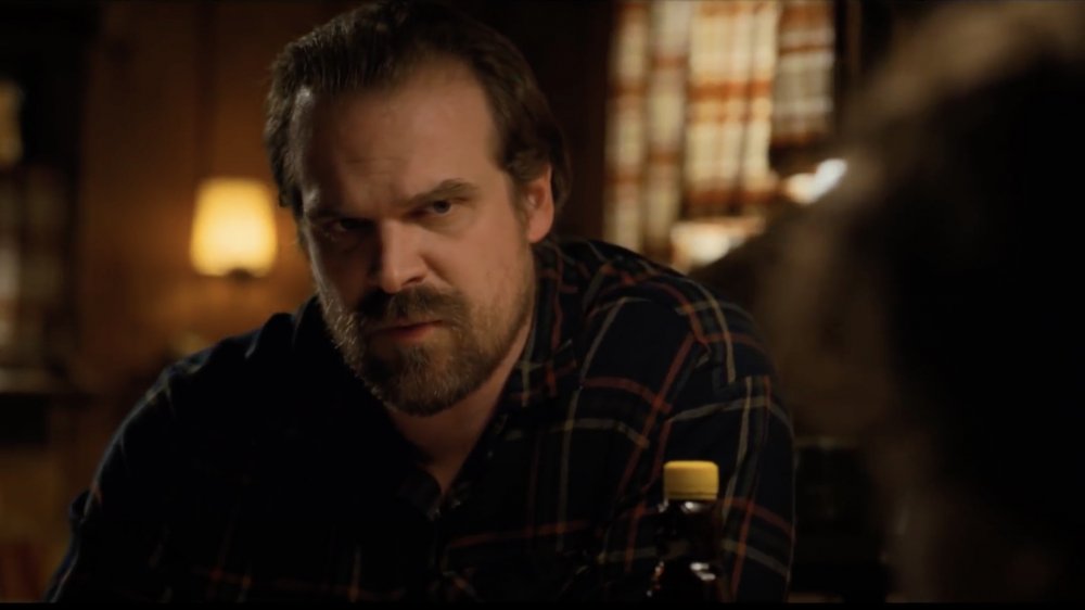 David Harbour as Detective Jim Hopper on Stranger Things