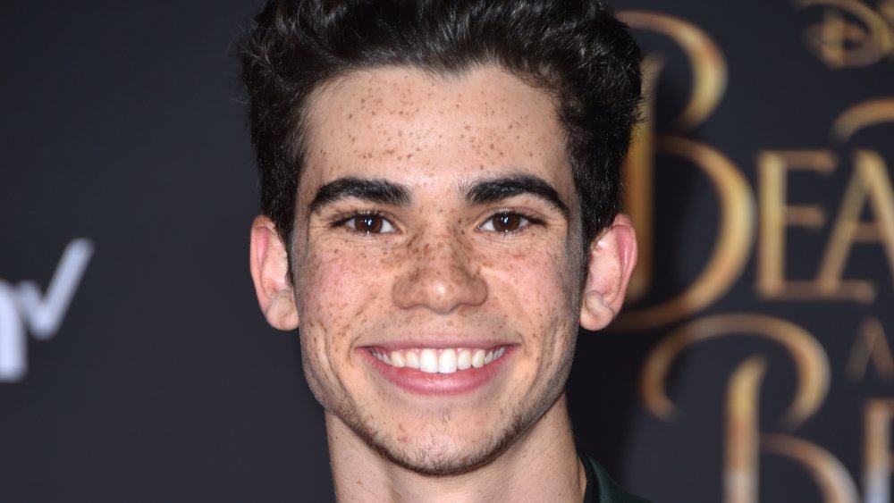 Cameron Boyce at the premiere of Disney's Beauty and the Beast 