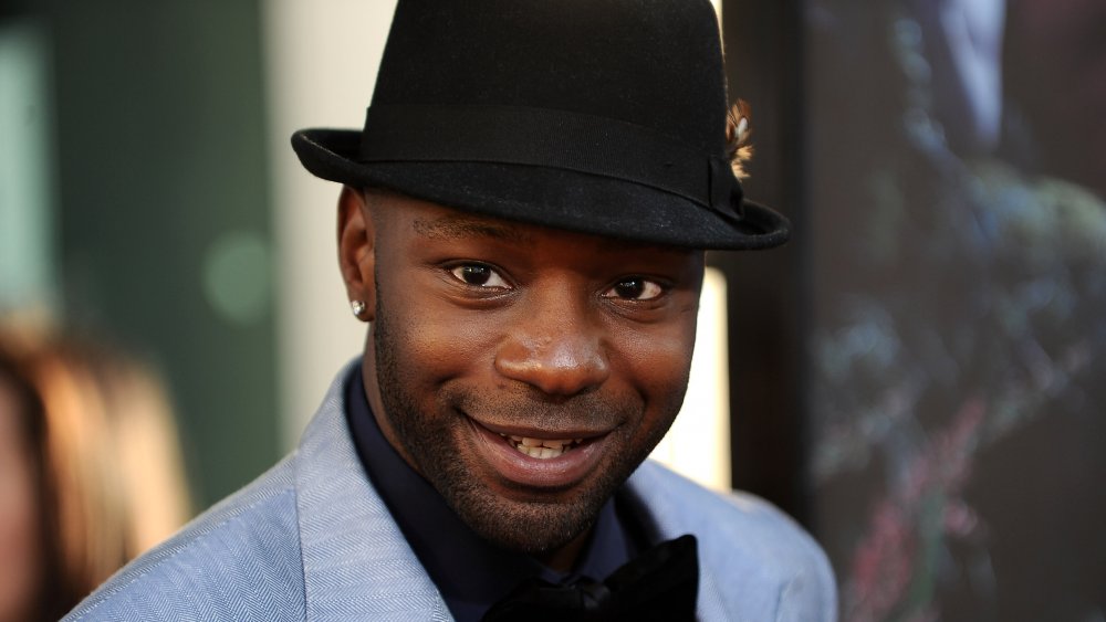 Nelsan Ellis at the premiere of True Blood Season 3 