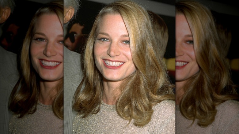 Bridget Fonda smiling