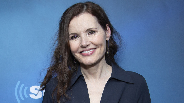 Geena Davis at SiriusXM's studios