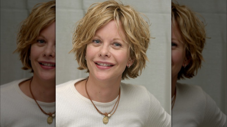 Meg Ryan smiling