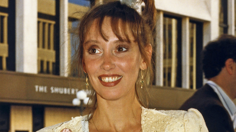 Shelley Duvall posing in the early '90s