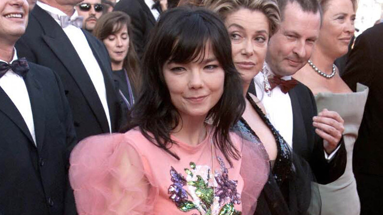 Bjork pink dress 