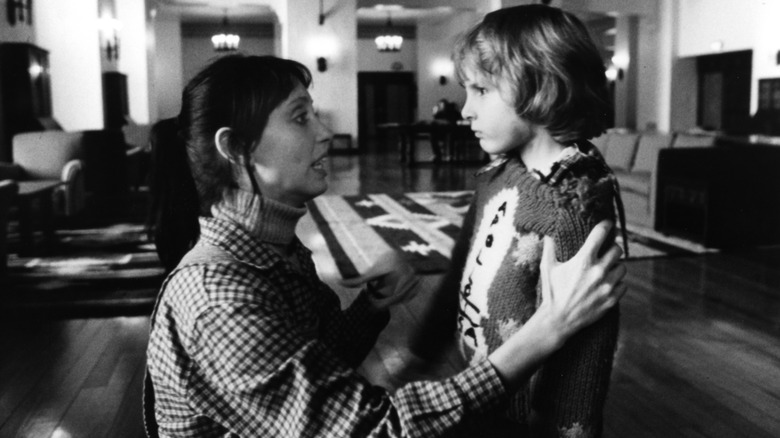 Shelley Duvall and Danny Lloyd in The Shining