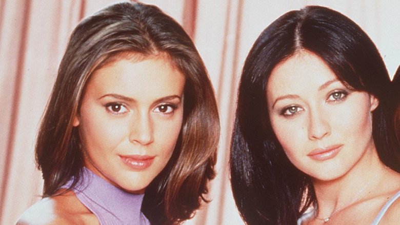 Alyssa Milano and Shannen Doherty