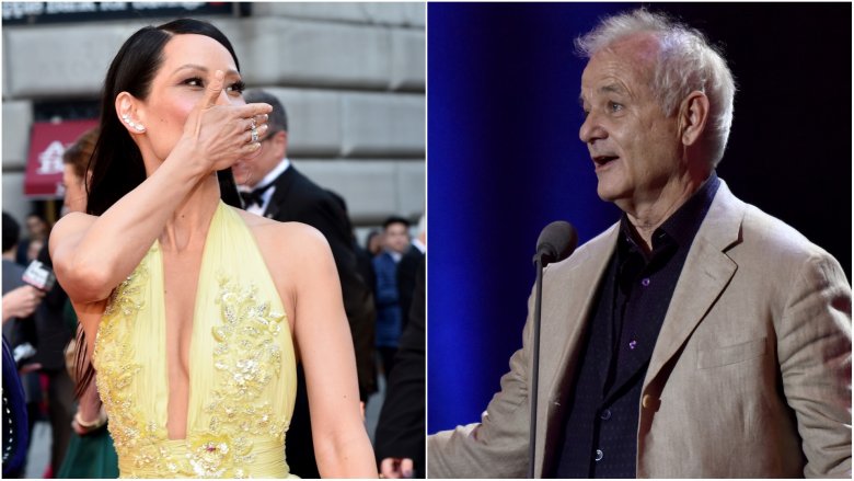 Lucy Liu and Bill Murray